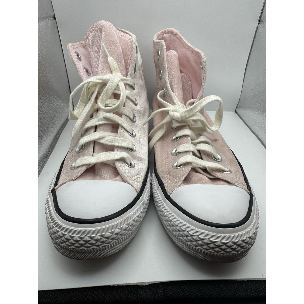 Converse Chuck Taylor All Star Hi Top Sneaker Pink Velvet Women’s Size US 9